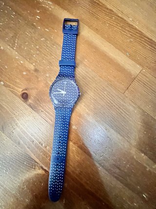 Reloj Swatch Azul Lunares