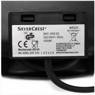 Sandwichera Grill SilverCrest Antiadherente
