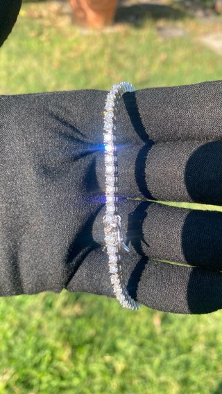 Bracciale Tennis Moissanite