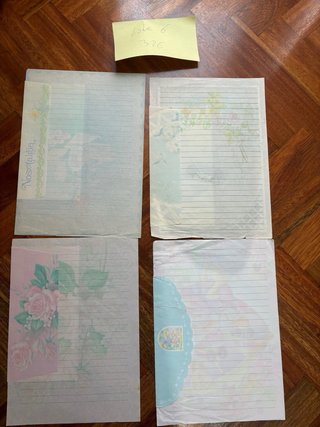 Lote 6 - 326 Papelería Vintage