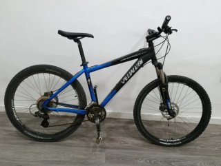 Bicicleta Specialized HardRock Azul y Negra