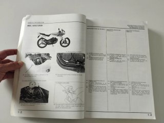 Honda NSR 74 75 80 manual original de taller