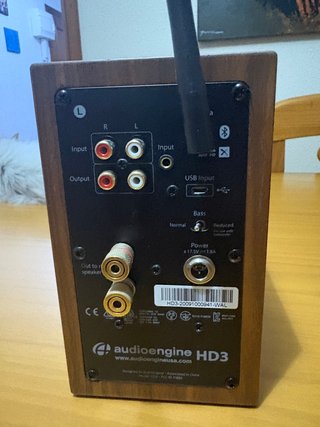 Altavoces AudioEngine HD3 Bluetooth Madera