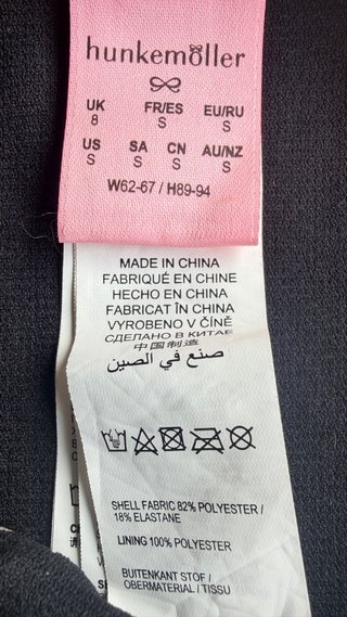 Bikini estampado cebra talla S/ M “Hunkemoller”