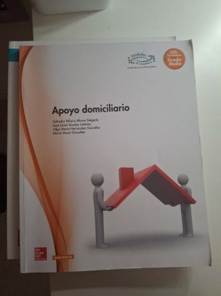 Libro de apoyo domiciliario de grado medio de APSD