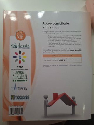 Libro de apoyo domiciliario de grado medio de APSD