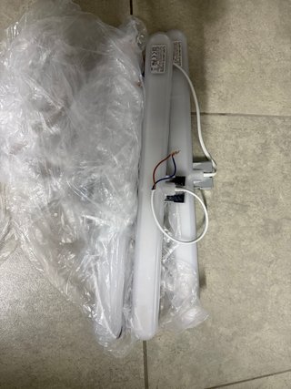 3 Apliques Baño 45cm