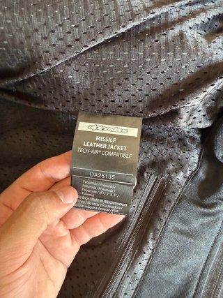 Chaqueta de cuero Alpinestars
