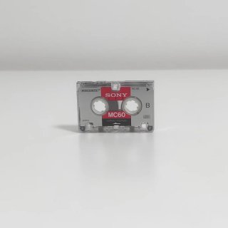Sony MC-60 Microcassette 60 min Regrabable