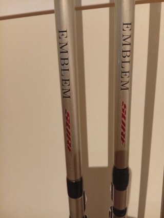 Cañas Daiwa Emblem Surf.tubulares
