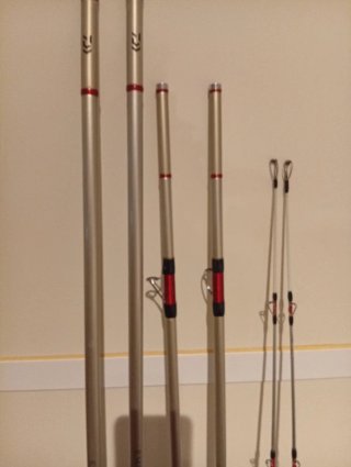 Cañas Daiwa Emblem Surf.tubulares