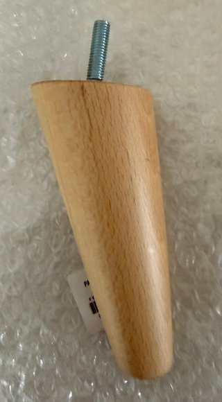 Juego 4 Patas Angulares Madera Haya Natural