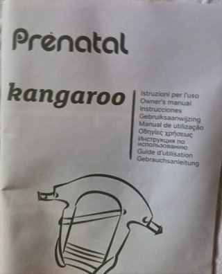 Mochila Portabebés Prenatal Kangaroo
