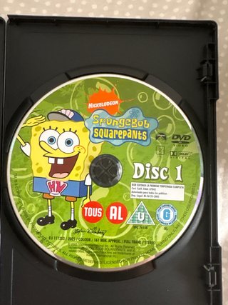 Bob Esponja: Temporada 1 DVD