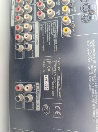 Amplificador Sony TA-VA70