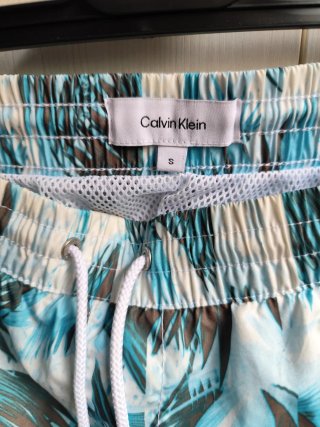 Bañador Calvin Klein Hombre Azul/Marrón