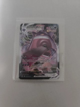 Carta Pokémon Gengar VMAX - Buen Estado