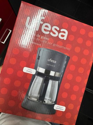 Cafetera Ufesa Capriccio 6