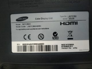 PC HP Intel i3 + Monitor Samsung 27