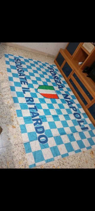 Bandiera Napoli vintage 300x200