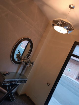 Lámpara colgante geométrica moderna
