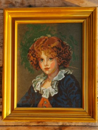 Tapiz Petit Point Vintage