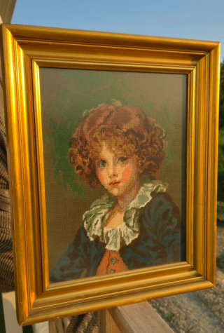Tapiz Petit Point Vintage