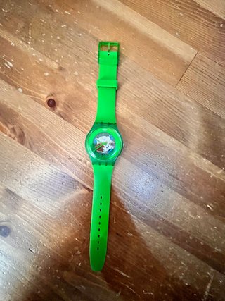 Reloj Swatch Verde Fluorescente