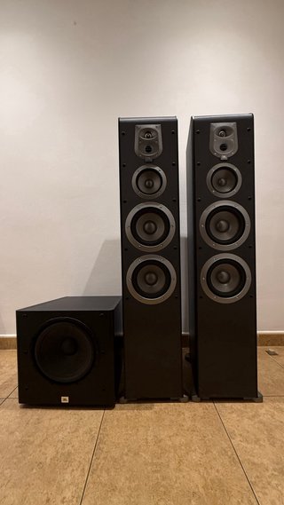 Sistema Hi-Fi JBL ES80 + ES10 + SUB100P