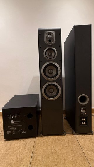 Sistema Hi-Fi JBL ES80 + ES10 + SUB100P