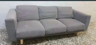 Sofá Ikea vimle 3 plazas gris