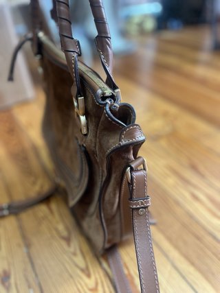 Bolso Chloe Ante Marrón