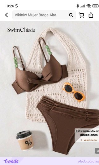 Bikini marrón sin estrenar
