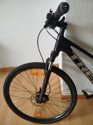 Bicicleta Trek con portabultos