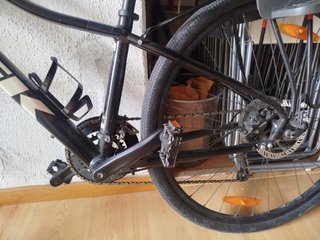 Bicicleta Trek con portabultos