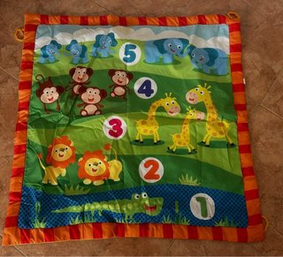 Tapete infantil educativo 77x77cm
