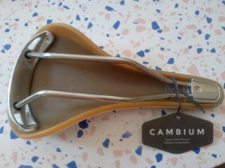 Sillín Brooks Cambium C15 Blanco nuevo
