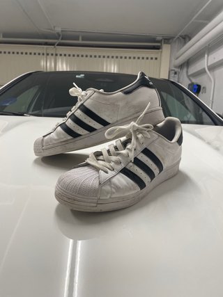 Zapatillas Adidas Superstar Blancas y Negras