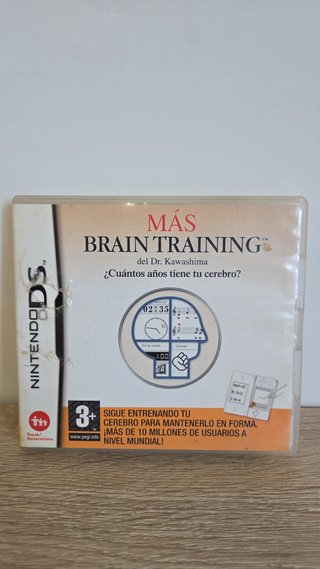 USADO 2VECES! Juego Más Brain Training Nintendo DS