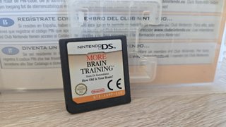 USADO 2VECES! Juego Más Brain Training Nintendo DS
