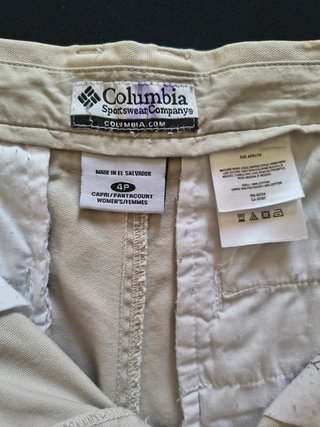 Columbia woman pants Capri ¾