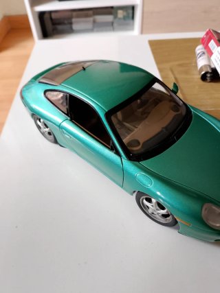 Maqueta Porsche Verde escucho ofertas