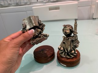 Figuras Niños Cantores Plata de Ley