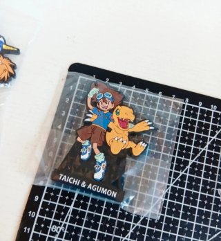 Figuras de goma Digimon Bandai originales