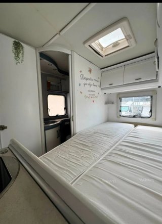 Autocaravana perfilada hobby siesta 600.