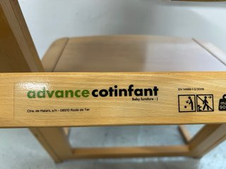 Trona evolutiva Advance Cotinfant madera