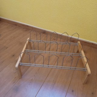 2 Zapateros Ikea Madera y Metal