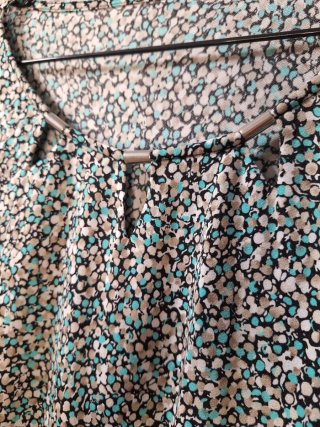 Blusa estampada multicolor