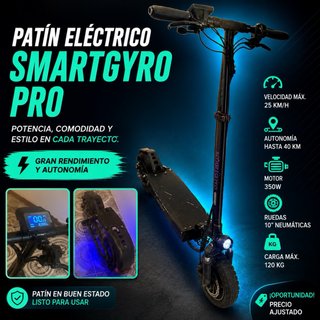 Patinete Eléctrico SmartGyro speed whay pro