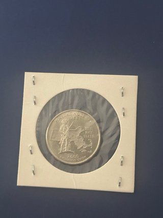 2000 P USA Quarter Dollar Massachusetts